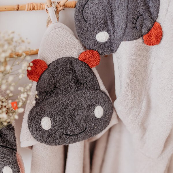 Kapuzen-Handtuch Hippo