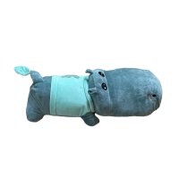 Das grüne Nilpferd - Gesamtlänge 100cm