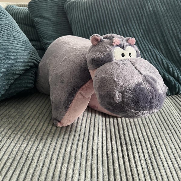 Kuscheltier-Kissen Nilpferd - NICI Wild Friends