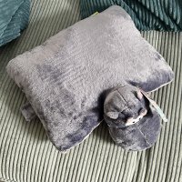 Kuscheltier-Kissen Nilpferd - NICI Wild Friends