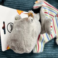 "Torben" Nilpferd Schmusetuch von Steiff