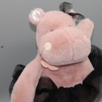 Hippo Tutu, rosa, 22cm